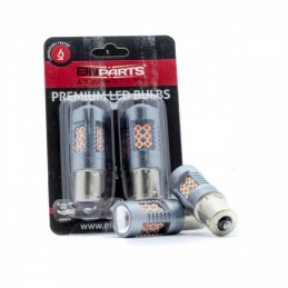 P21W LED ĹžĂĄrovky (24 x SMD 3030) ÄervenĂĄ CANBUS